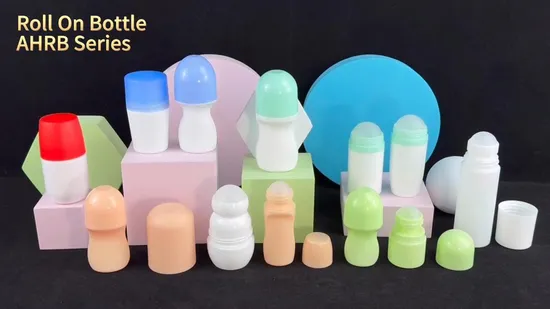 50ml Empty Stick Deodorant Roll on Bottle 50ml Roller Container for Deodorant Essential Oil and Perfume