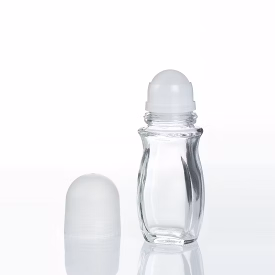 50ml Empty Stick Deodorant Roll on Bottle 50ml Roller Container for Deodorant Essential Oil and Perfume