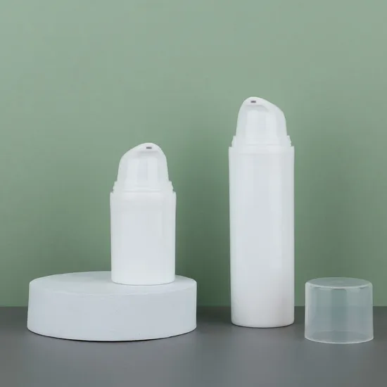 PH021 10 ml 15 ml 30 ml 50 ml 75 ml 100 ml jaune clair PP vide crème bouteille sans air emballage de soins de la peau