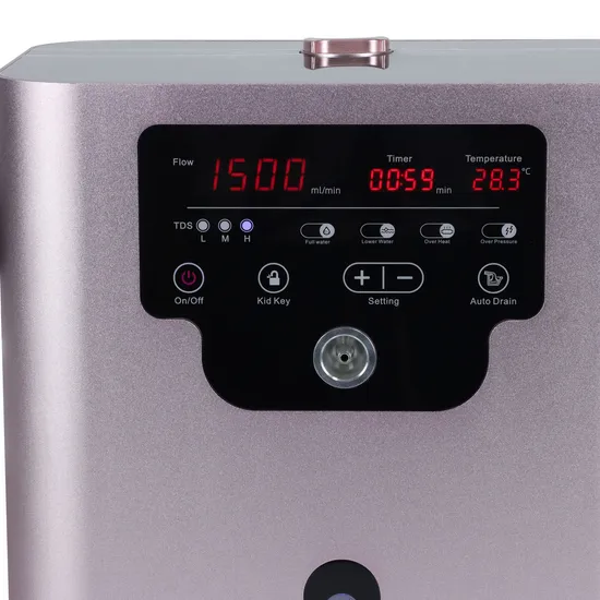 Livraison gratuite 1500 ml/Min Machine de thérapie par inhalation d'oxygène hydrogène mixte pour les soins de santé