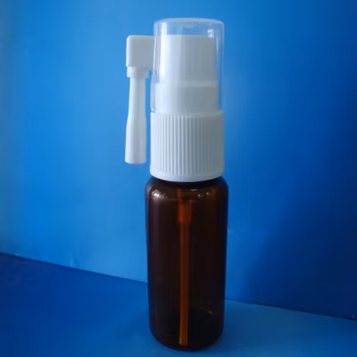 Bouteilles de liquide HDPE/pompe de pulvérisation nasale/pompe de pulvérisation orale/pompe de pulvérisation topique/pompe de pulvérisation d'oreille/fermetures/inhalateur de dose